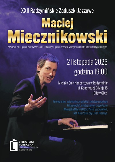 Plakat wydarzenia:  XXII Radzymińskie Zaduszki Jazzowe